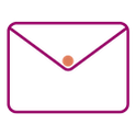 Envelope, email marketing icon.